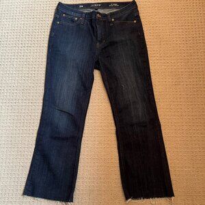 CLOSE OUT SALE: JCrew Dark Denim 9" Demi Boot Crop Jeans - Size 29
